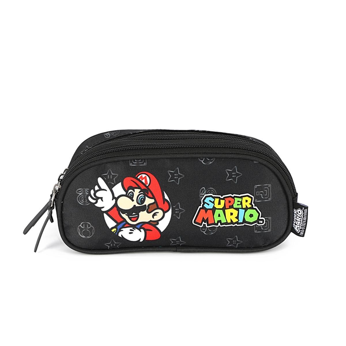 Imagem 1 do produto Estojo Triplo Escolar Super Mário Luxcel 020740