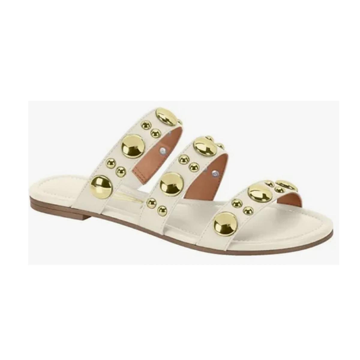 Imagem 1 do produto Rasteira Feminina Metal Vizzano 021065