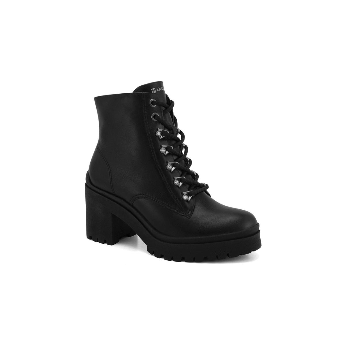 Imagem 1 do produto Bota Coturno Feminina Salto Ramarim 019742