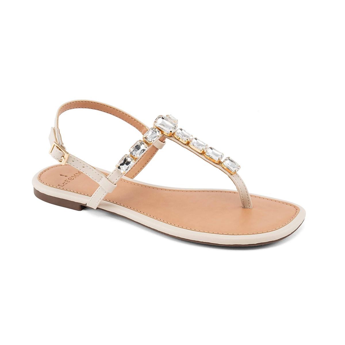 Imagem 1 do produto Sandália Rasteira La Femme Pedraria 020765