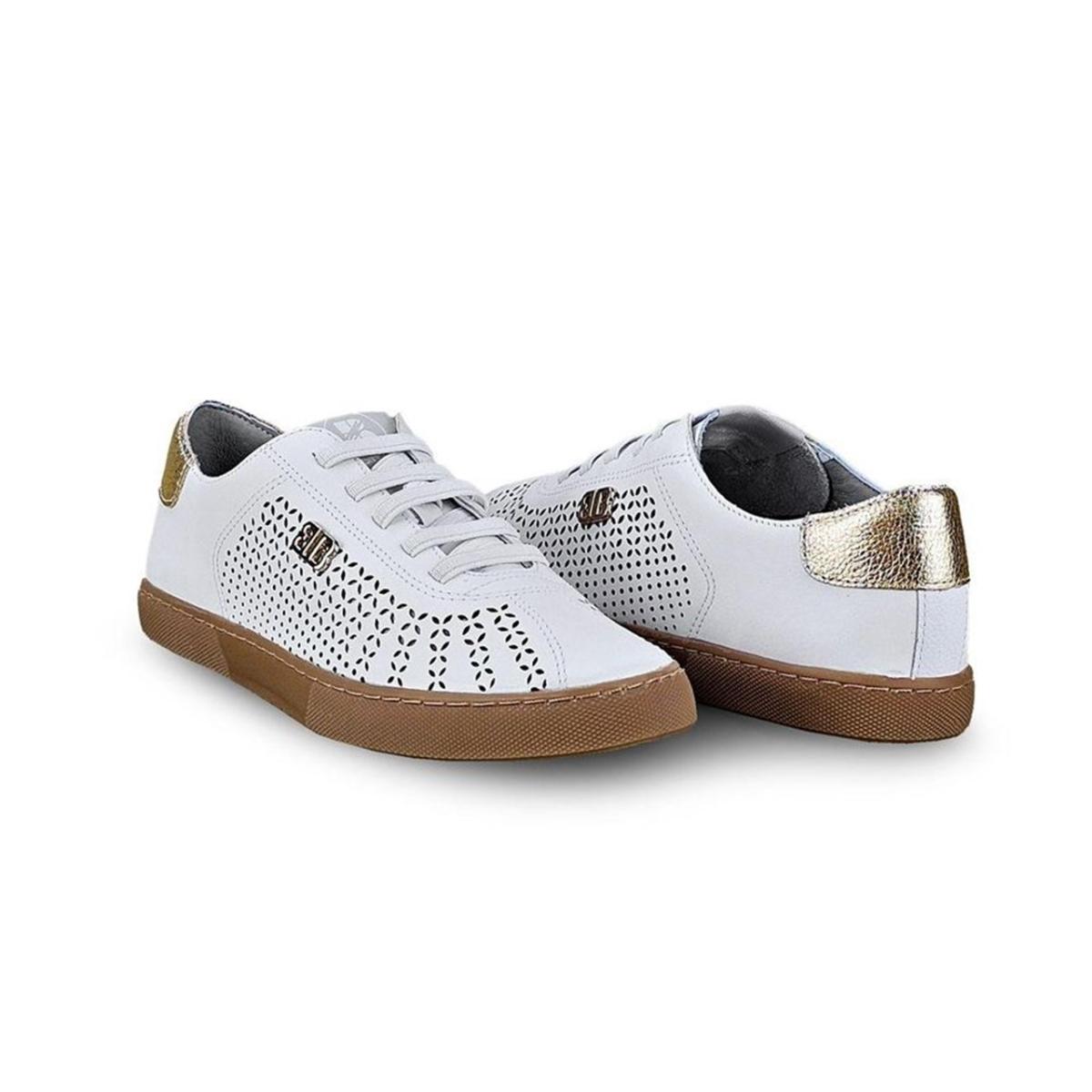 Imagem 4 do produto Tênis Feminino Couro Casual Bottero 022606