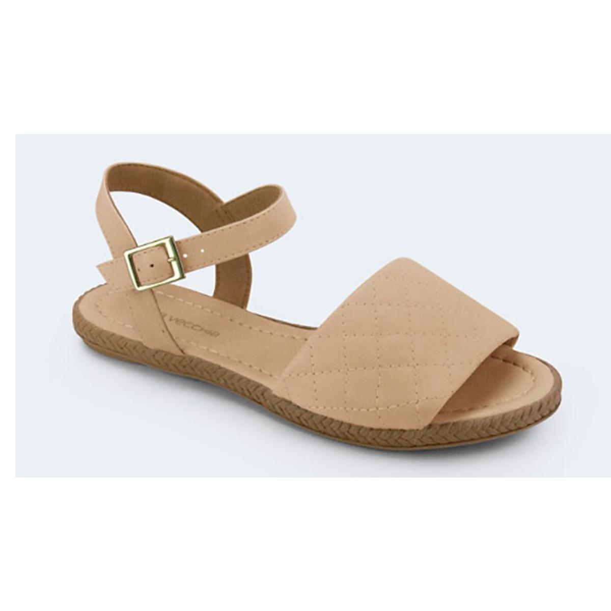 Imagem 1 do produto Sandália Feminina Tira Única Nude Della Vecchia