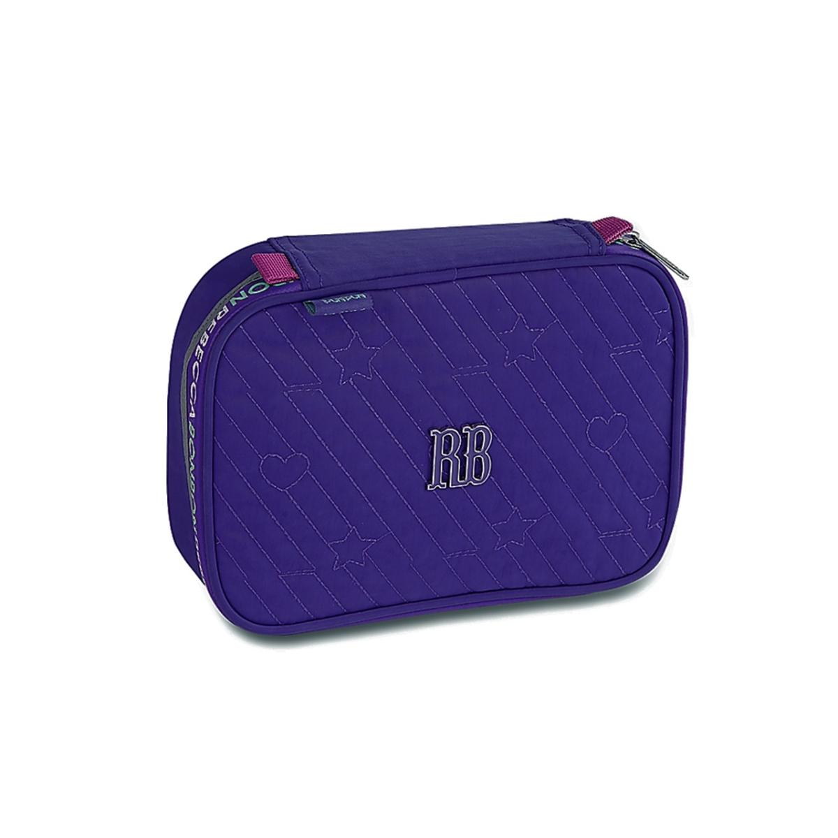 Imagem 1 do produto Estojo Escolar Roxo/Pink Rebecca Bonbon