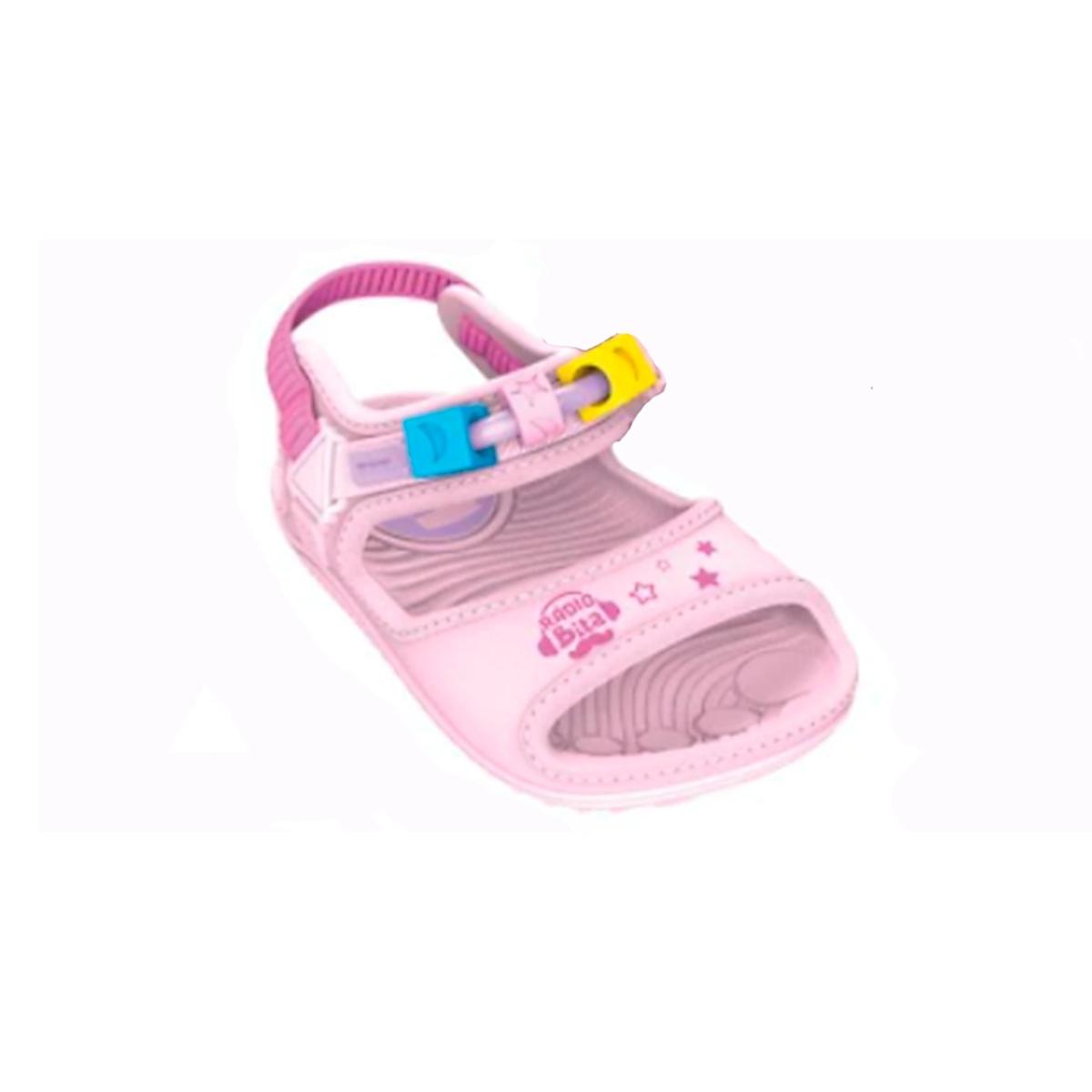Imagem 1 do produto Sandália Infantil Mundo Bita Folia Rosa Grendene