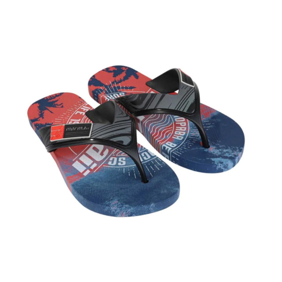 Imagem 2 do produto Chinelo Neocycle Preto/Vermelho Mormaii