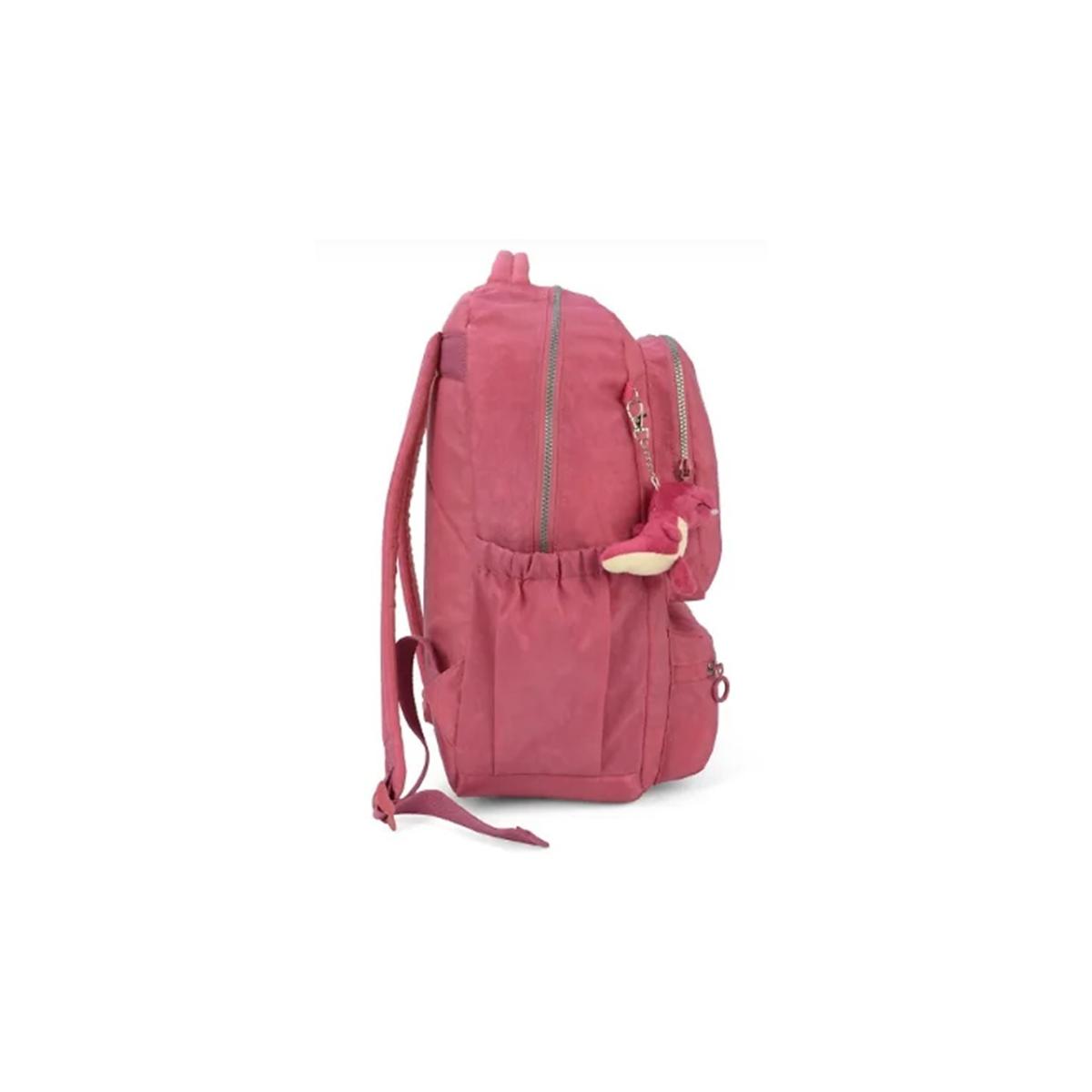 Imagem 3 do produto Mochila Feminina Escolar Rosa-Escuro Up4you