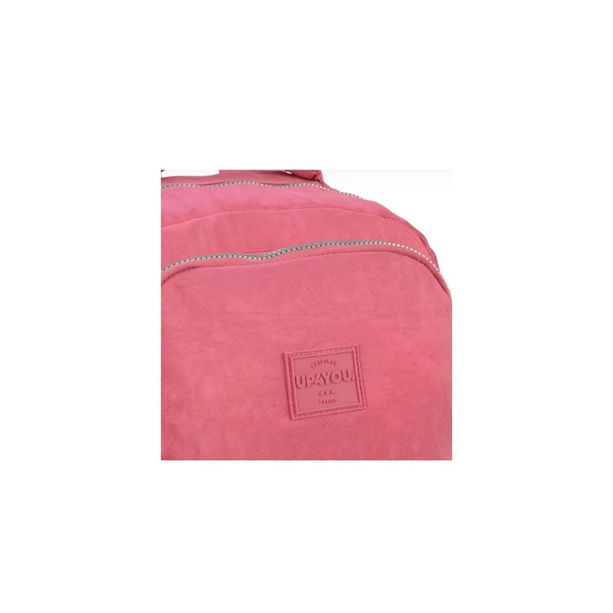 Imagem 4 do produto Mochila Feminina Escolar Rosa-Escuro Up4you
