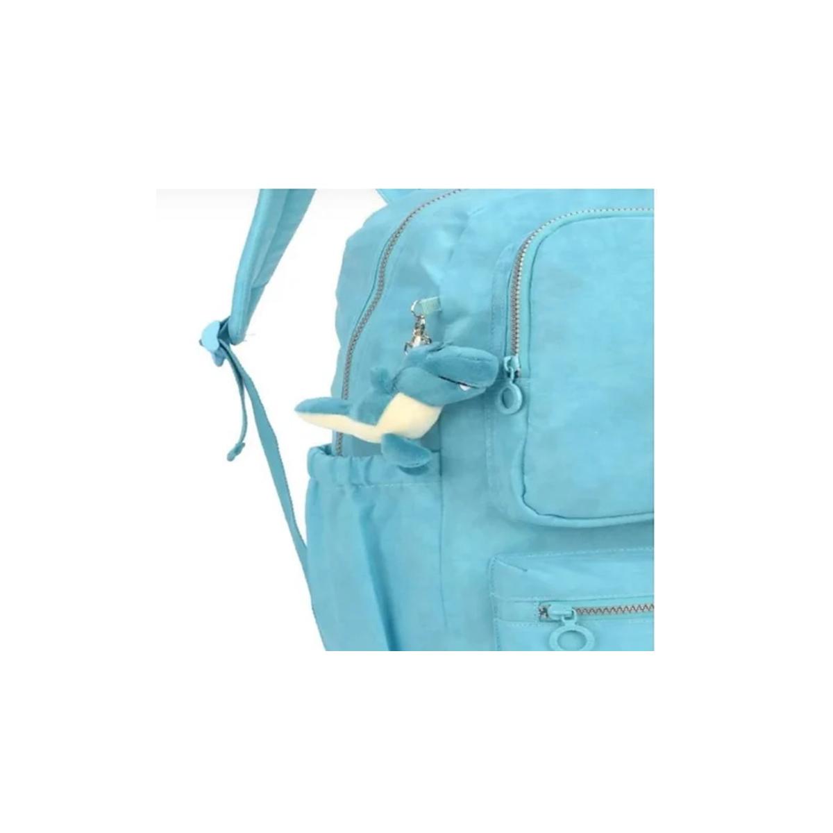 Imagem 2 do produto Mochila Juvenil Costas Crinkle Laptop Turquesa Up4you