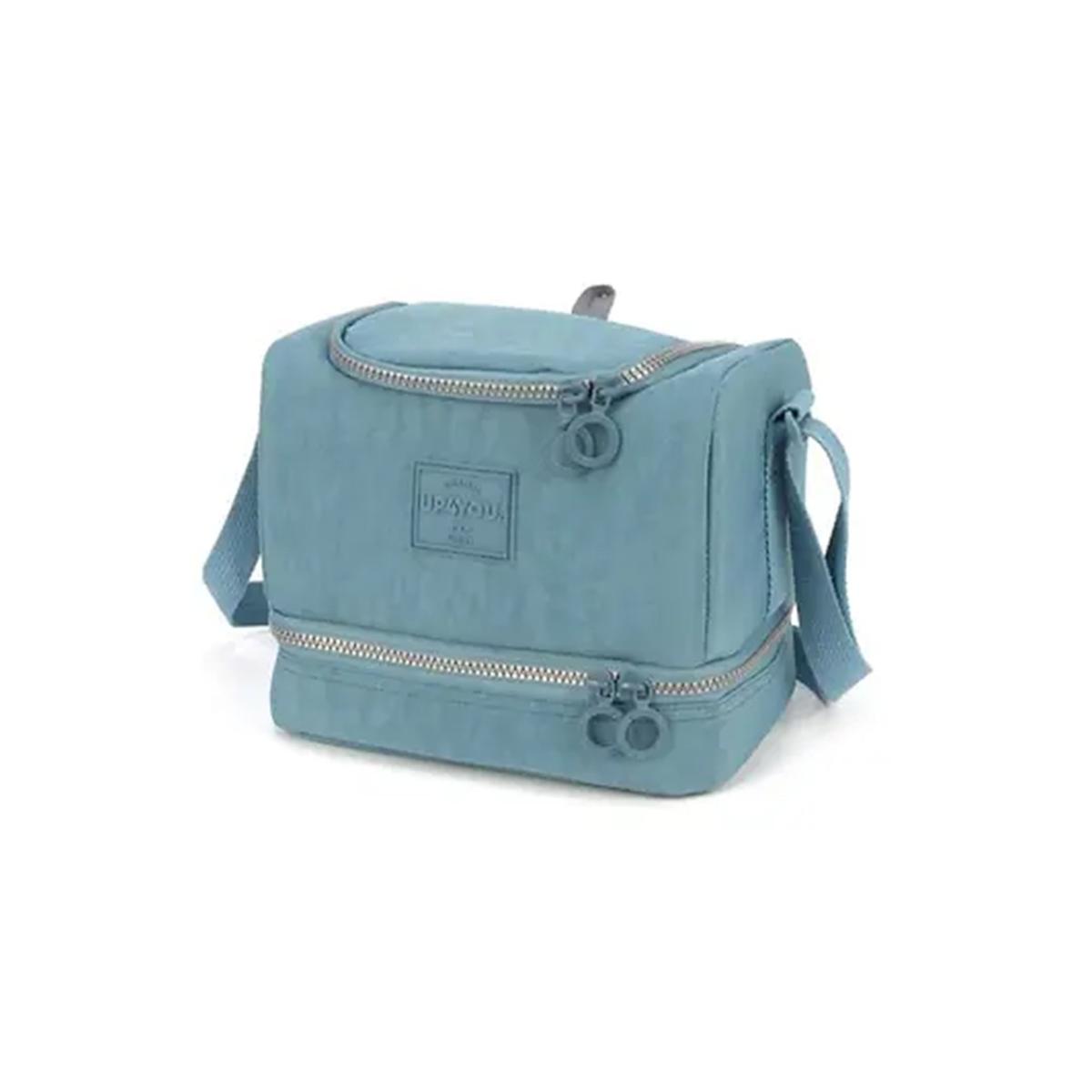 Imagem 3 do produto Lancheira/Bolsa Térmica 2 Compartimentos Azul Up4you