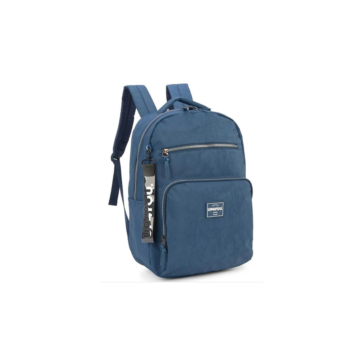 Imagem 2 do produto Mochila Escolar Costas Notebook Azul Up4you