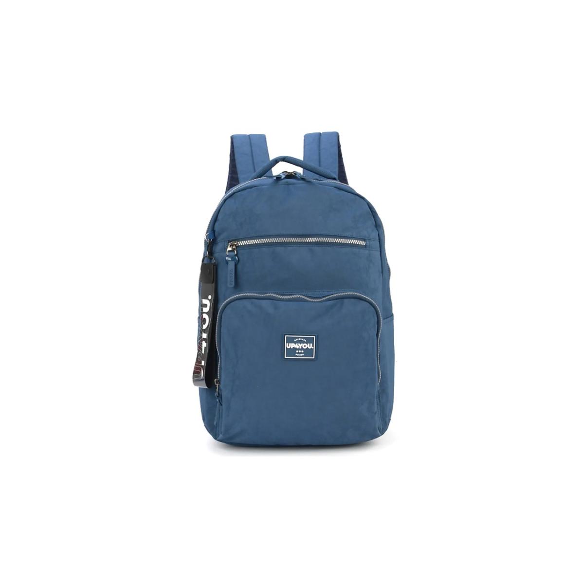 Imagem 1 do produto Mochila Escolar Costas Notebook Azul Up4you