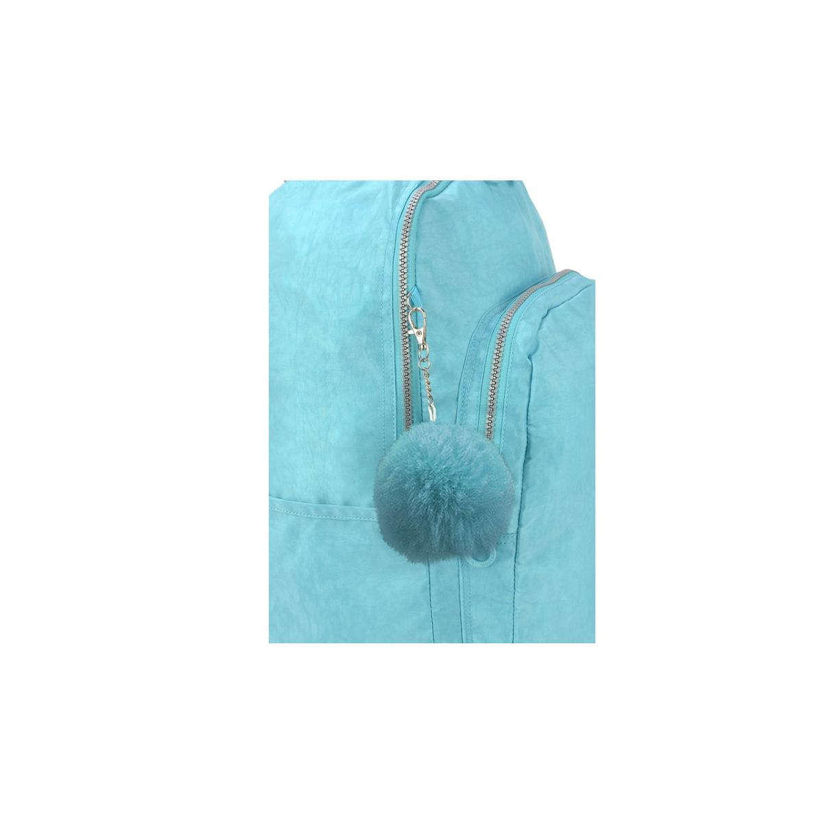 Imagem 5 do produto Mochila Juvenil Rodinha Turquesa Up4you
