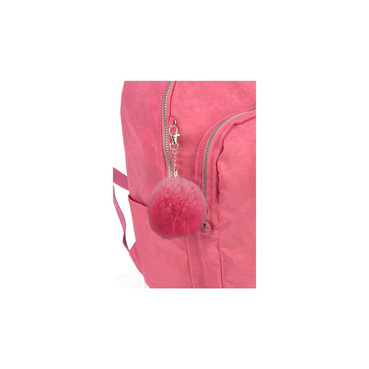 Imagem 6 do produto Mochila Juvenil Rodinha Chaveiro Vinho Up4you