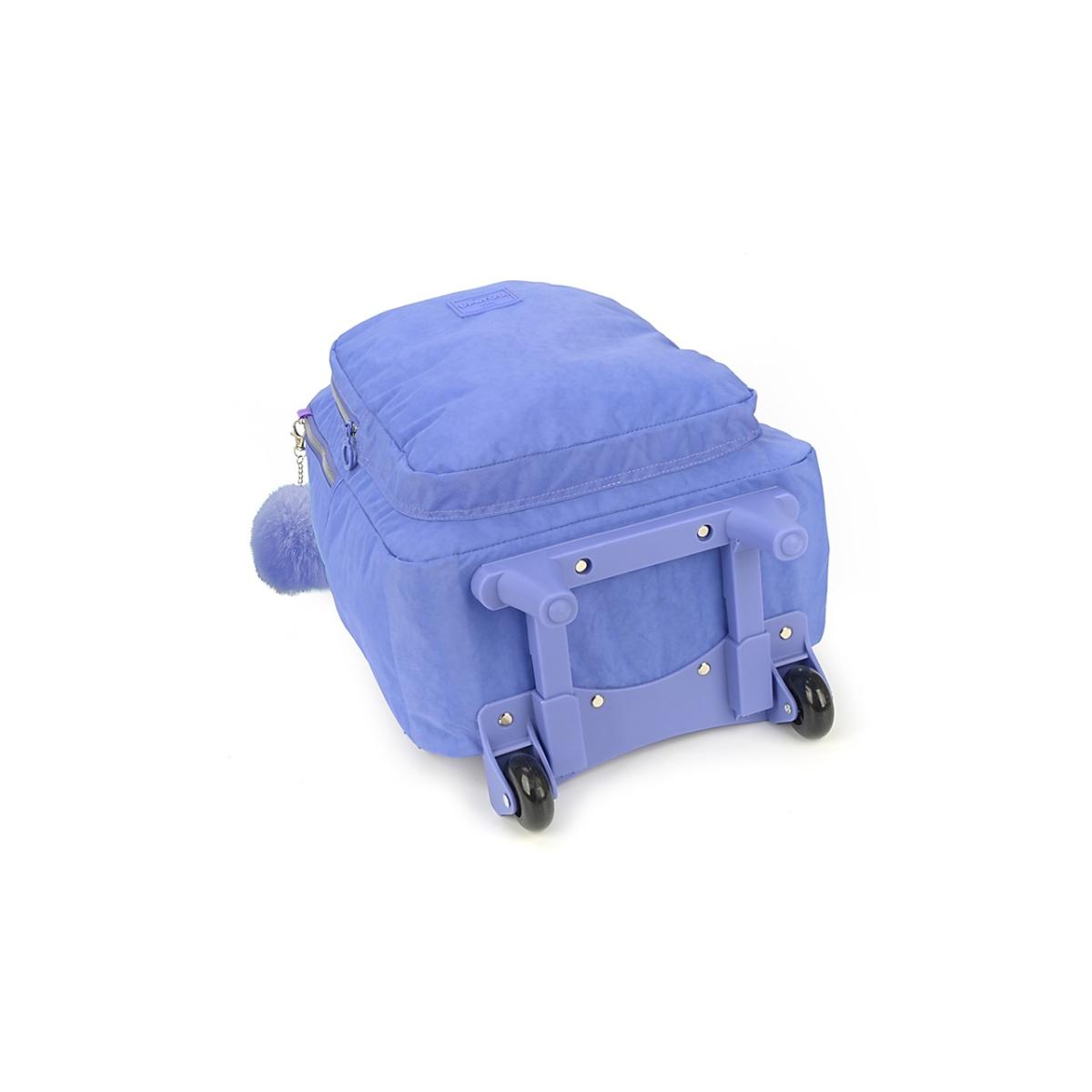 Imagem 8 do produto Mochila Escolar Juvenil Rodinha Violeta Up4you