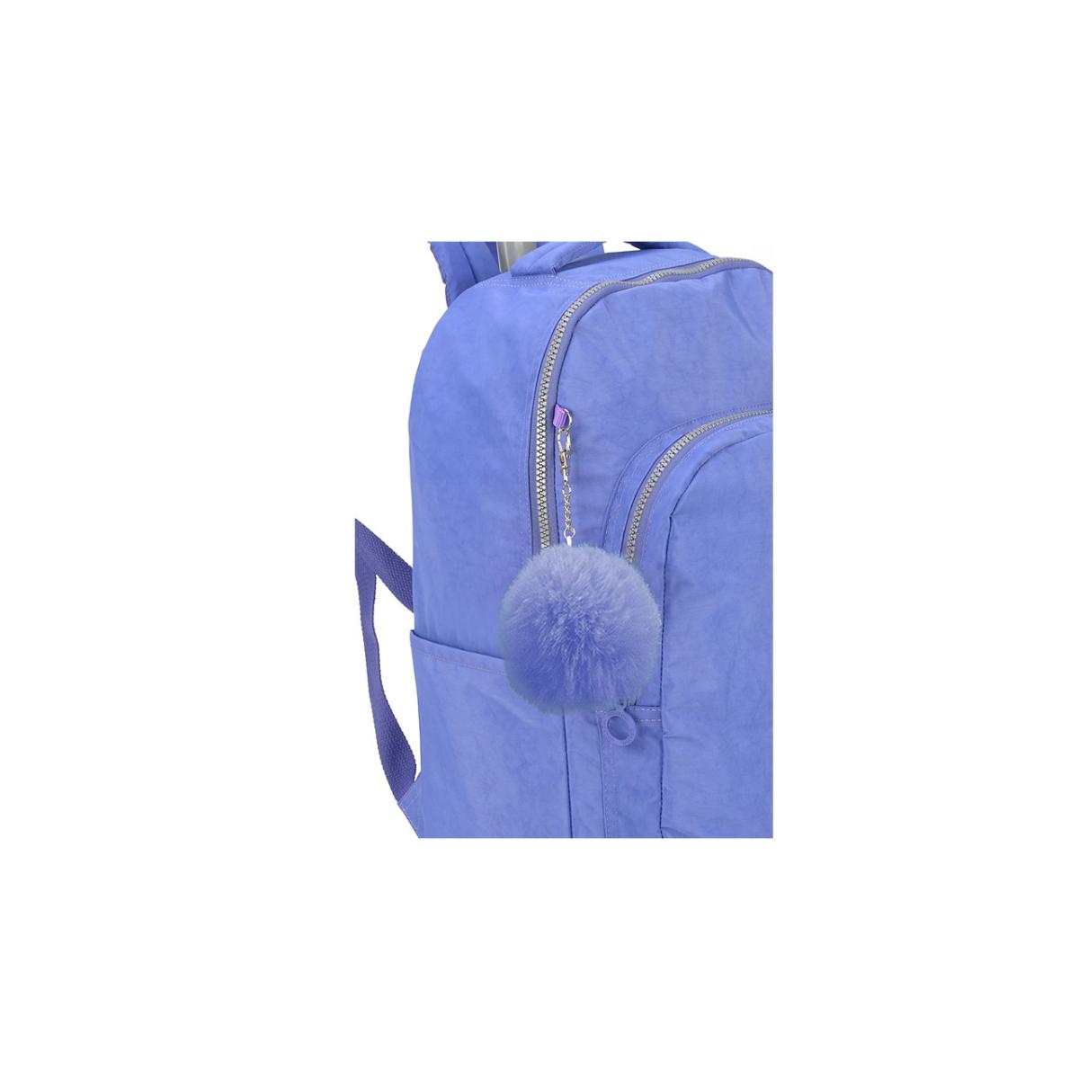 Imagem 5 do produto Mochila Escolar Juvenil Rodinha Violeta Up4you
