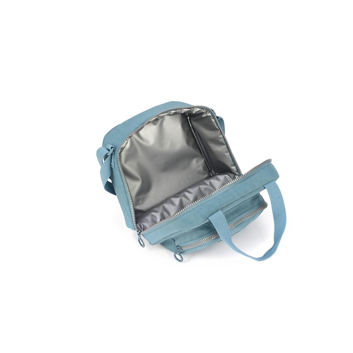 Imagem 4 do produto Lancheira/Bolsa Térmica Zíper Duplo Azul Up4you