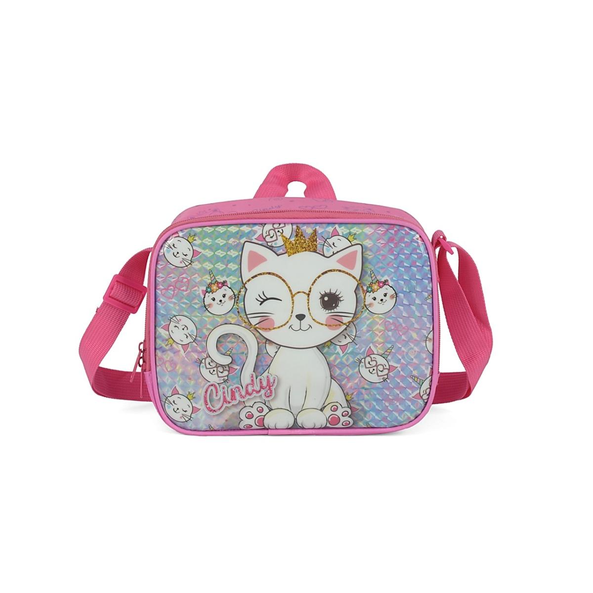 Imagem 1 do produto Lancheira Térmica Meninas Gatinha Cindy Luxcel