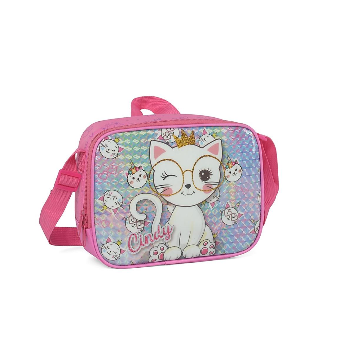 Imagem 2 do produto Lancheira Térmica Meninas Gatinha Cindy Luxcel