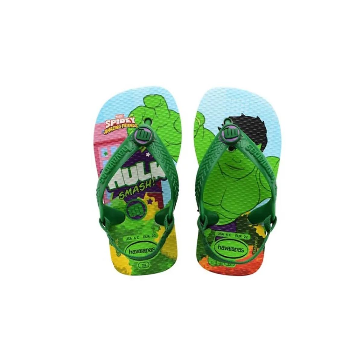 Imagem 2 do produto Chinelo Baby Hulk Havaianas