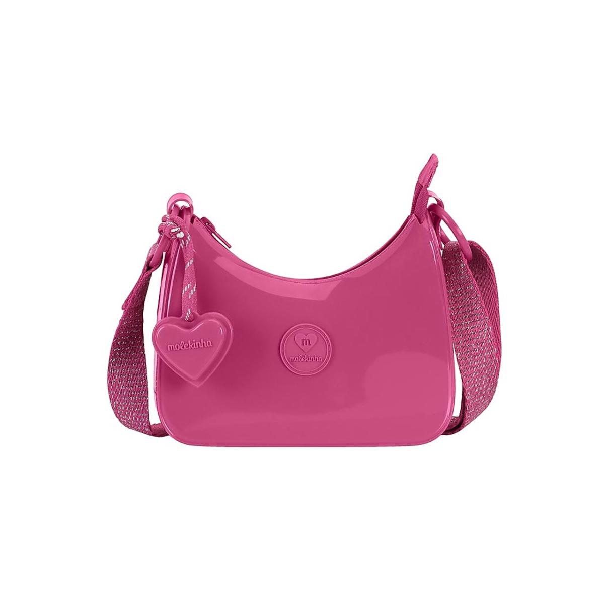 Imagem 1 do produto Bolsa Infantil Casual Chaveiro Coração Molekinha