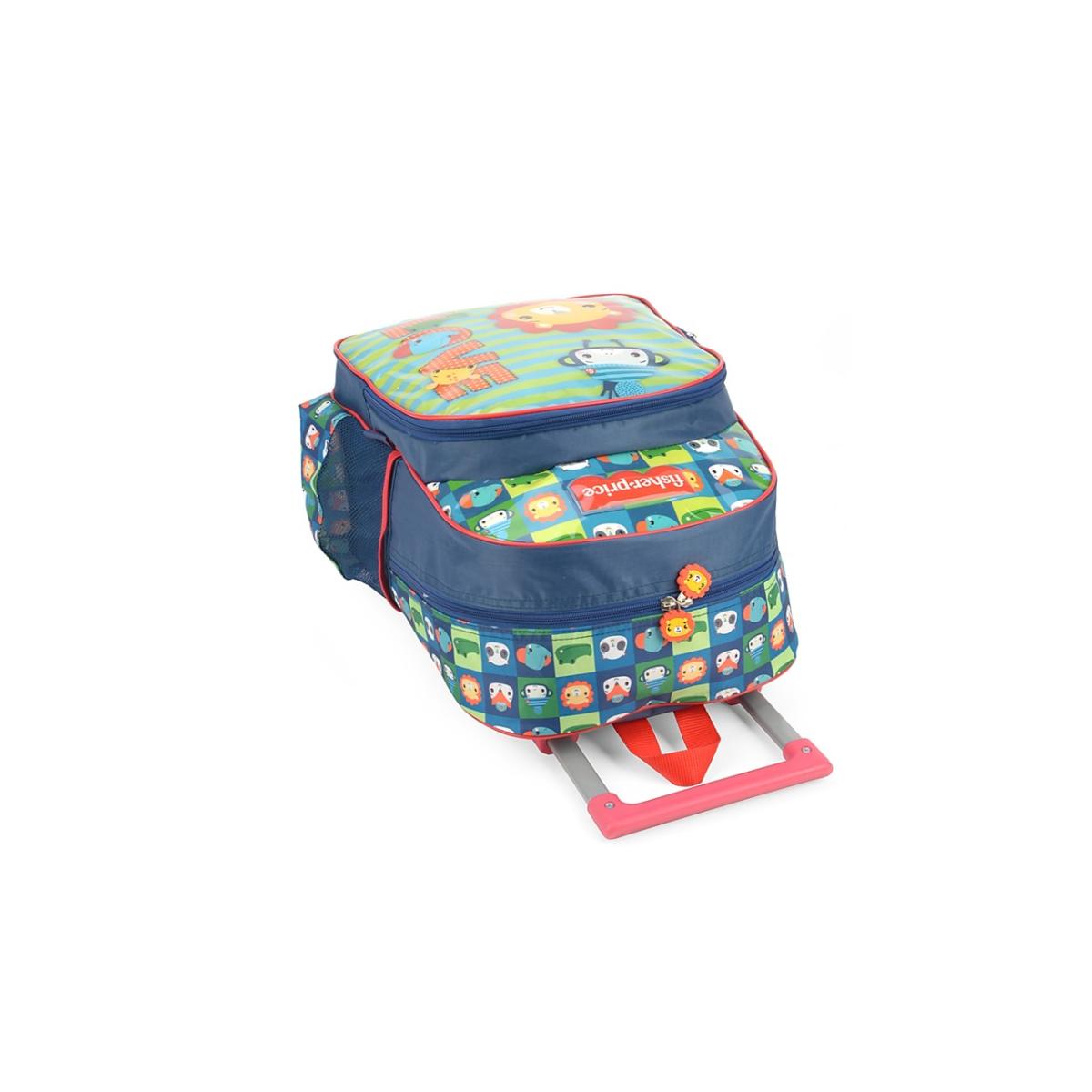 Imagem 5 do produto Mochila Rodinha Pré-escolar Azul/Vermelho Fisher-Price