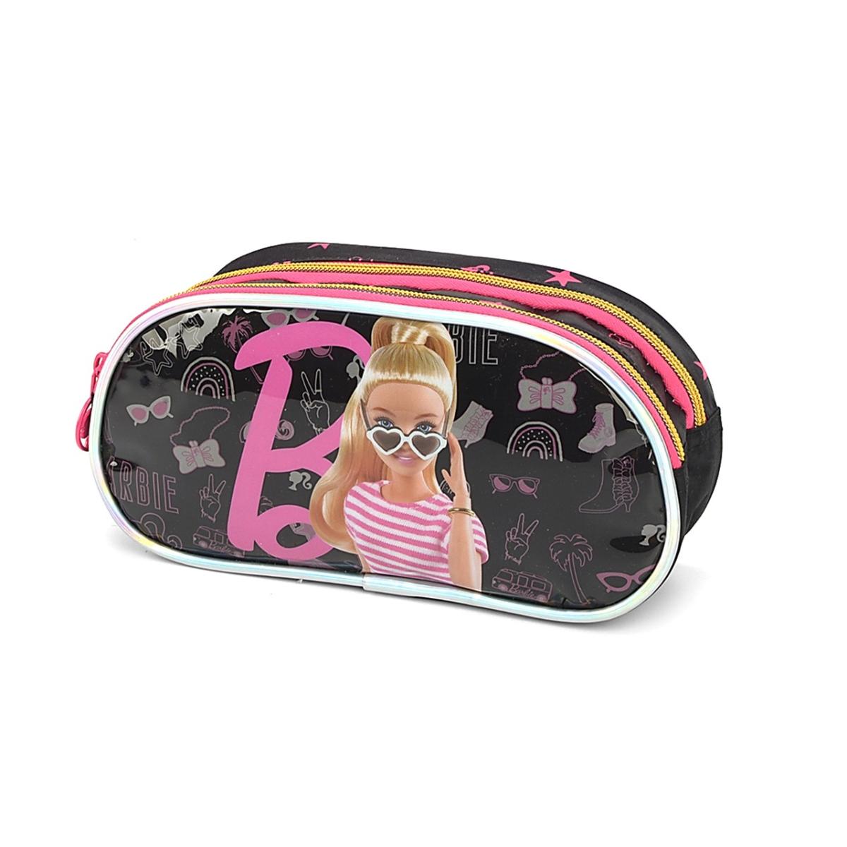 Imagem 2 do produto Estojo Feminino Duplo Barbie Luxcel