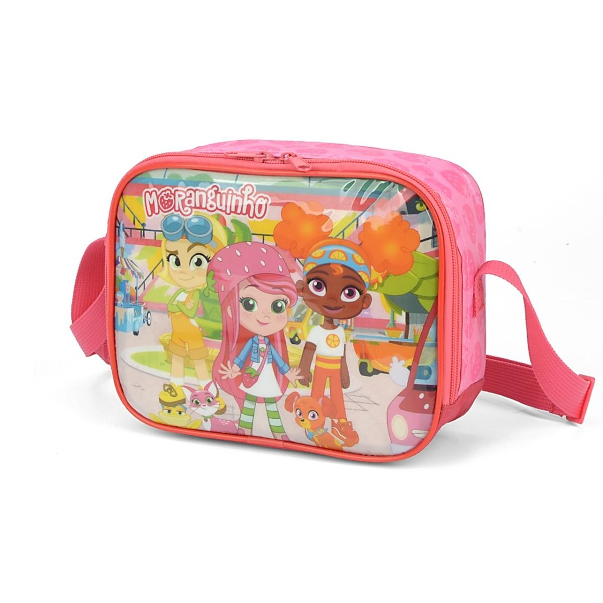 Imagem 3 do produto Lancheira Moranguinho Térmica Rosa Luxcel