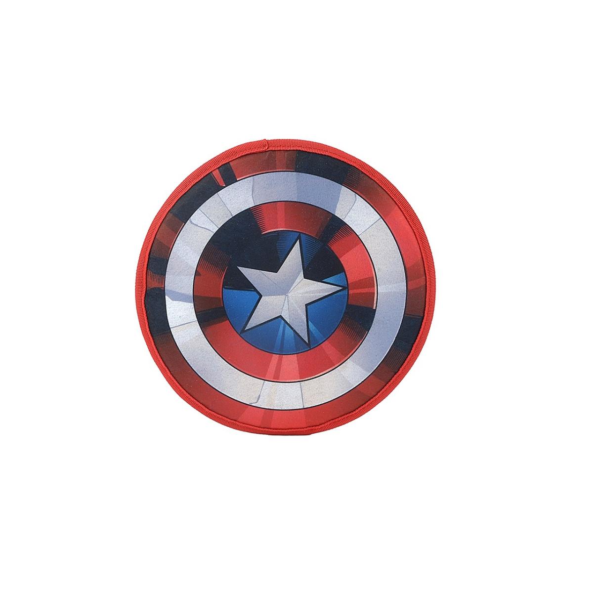 Imagem 5 do produto Mochila Rodinha Meninos Capitão América 3D com Escudo Luxcel