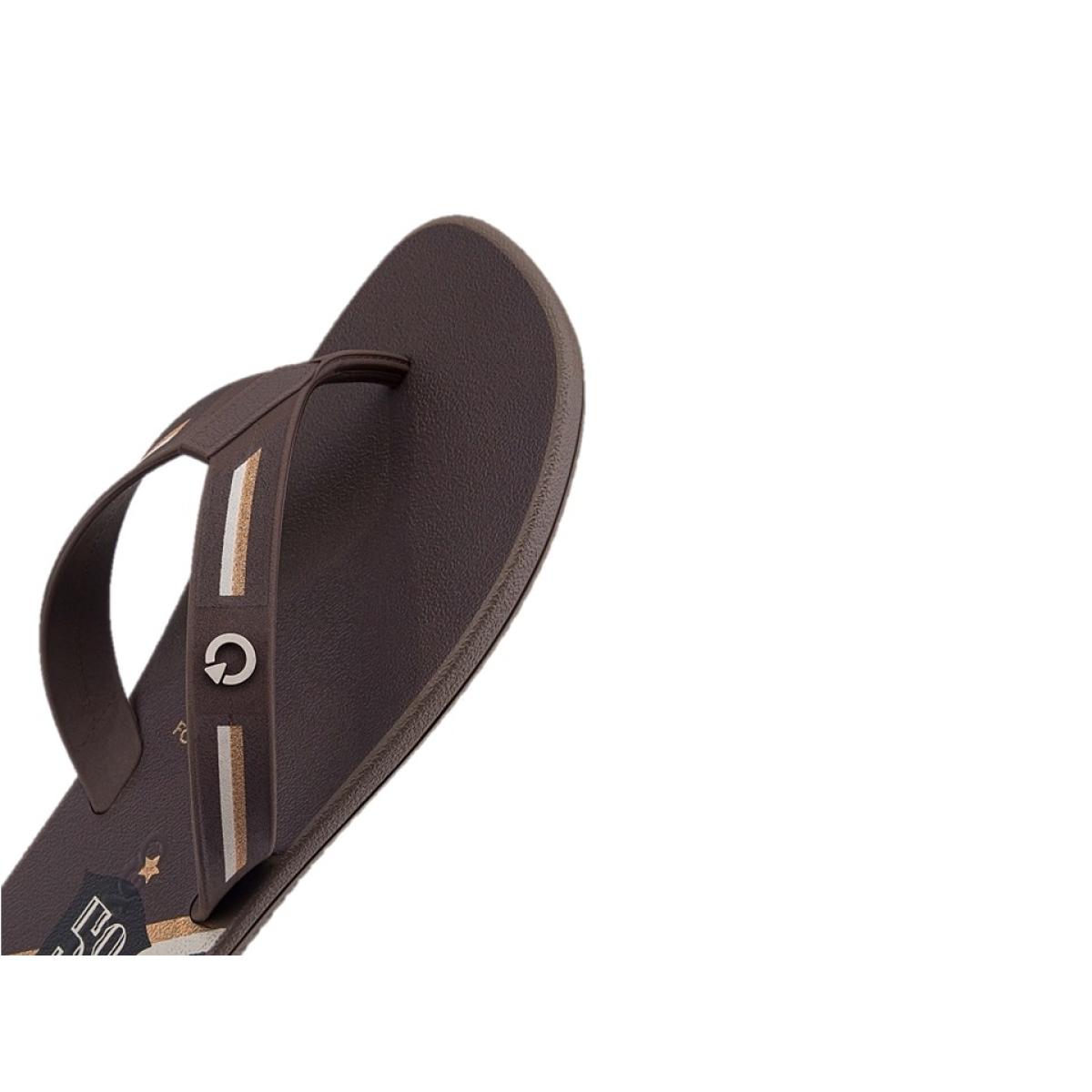 Imagem 4 do produto Chinelo Masculino Detroit Marrom Cartago 