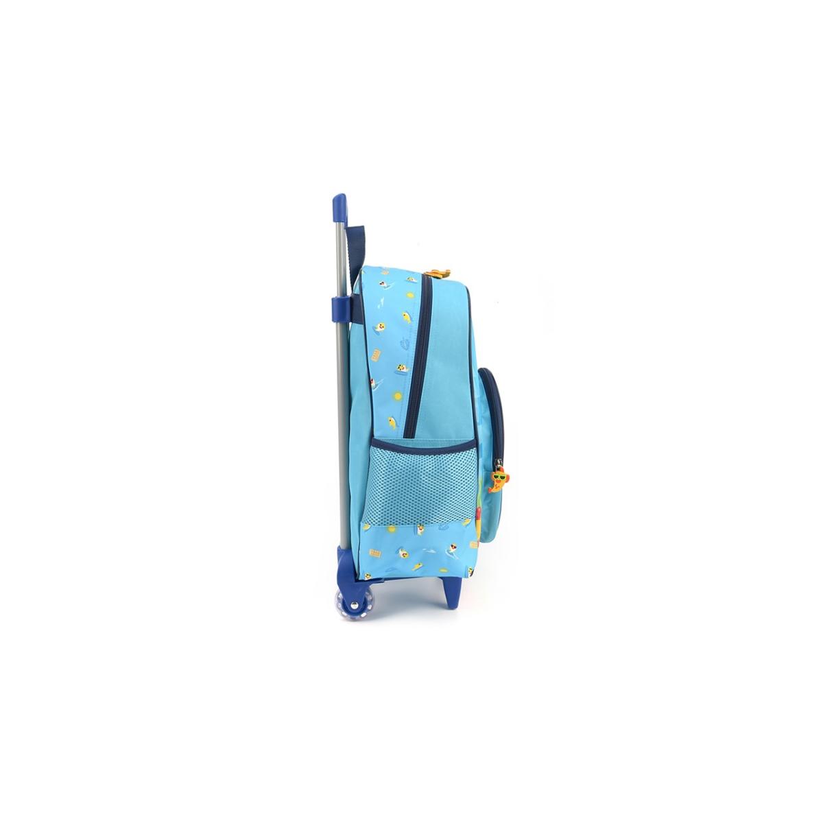 Imagem 3 do produto Mochila Baby Shark Rodinha Azul Luxcel