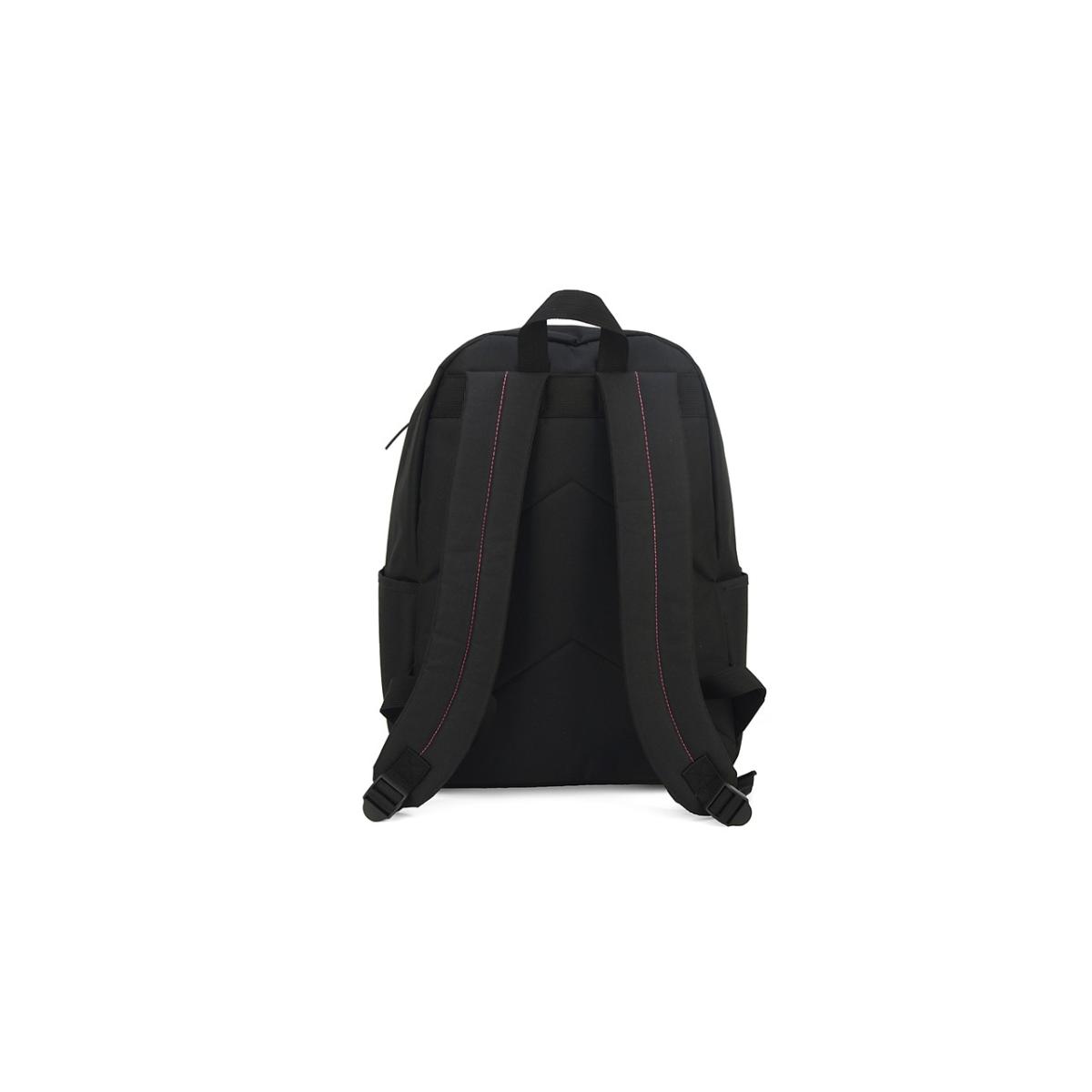 Imagem 4 do produto Mochila Juvenil Costas Feminina Preto/Rosa Up4you