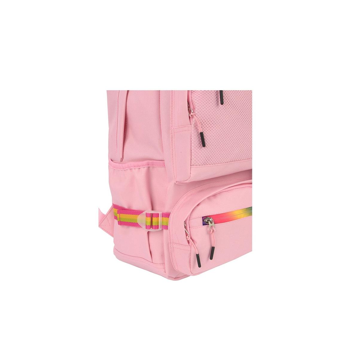 Imagem 6 do produto Mochila Juvenil Chaveiro Rosa Ziper Tie Dye Up4you