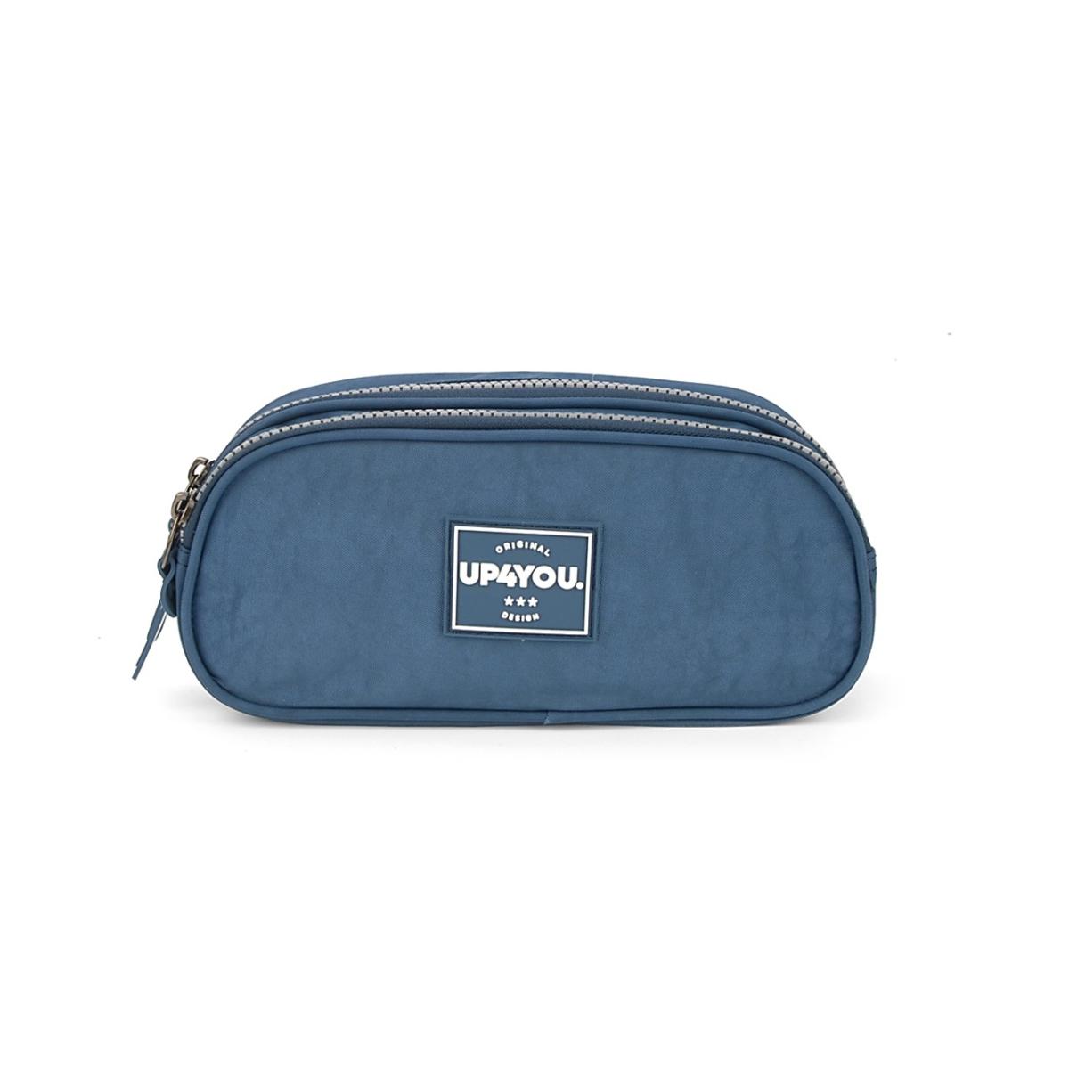 Imagem 1 do produto Estojo Escolar Azul Duplo Up4you