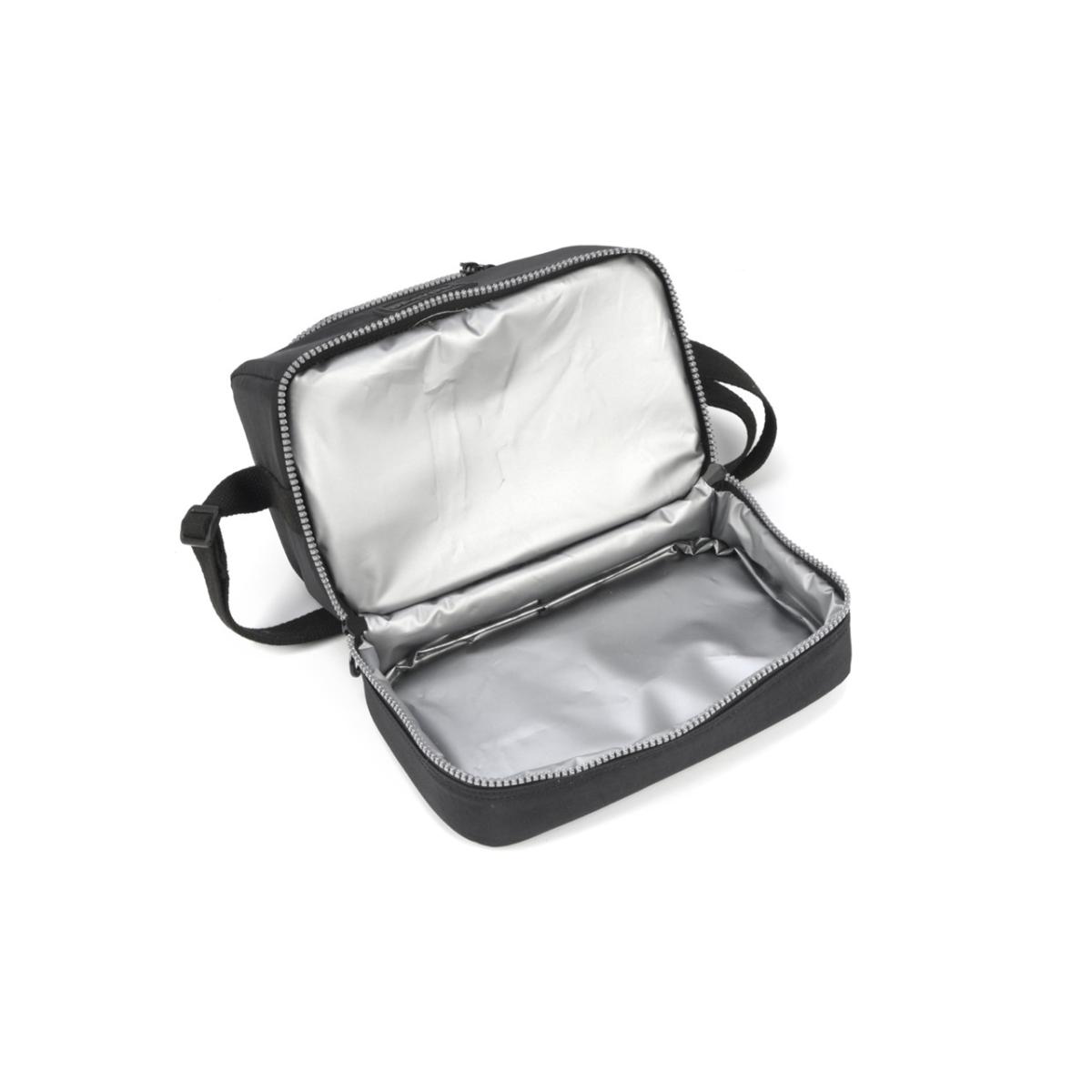 Imagem 4 do produto Lancheira/Bolsa Térmica 2 Compartimentos Preta Up4you