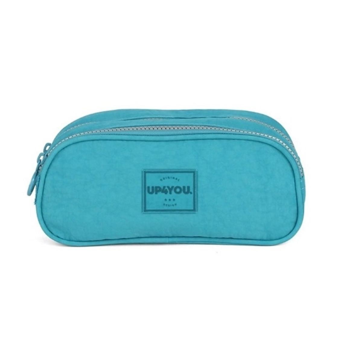 Imagem 1 do produto Estojo Juvenil Duplo Turquesa Up4you