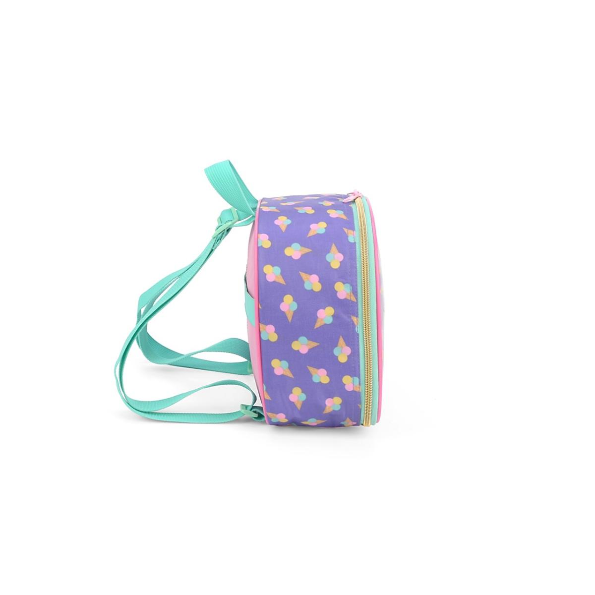 Imagem 3 do produto Lancheira Térmica Escolar Costas Ice Cream Rosa Up4you