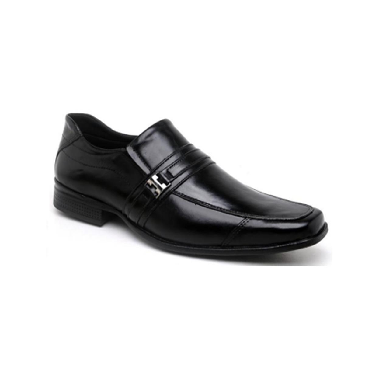 Imagem 1 do produto Sapato Social Masculino Couro Preto Andar Shoes