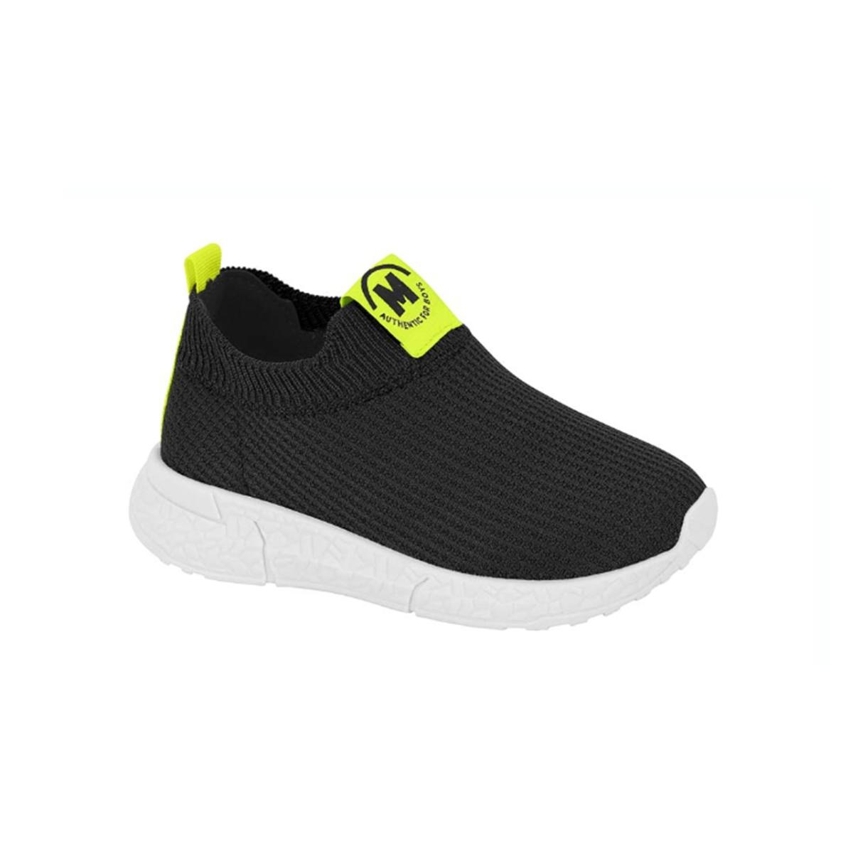 Imagem 1 do produto Tênis Calce Fácil Preto Esportivo Molekinho
