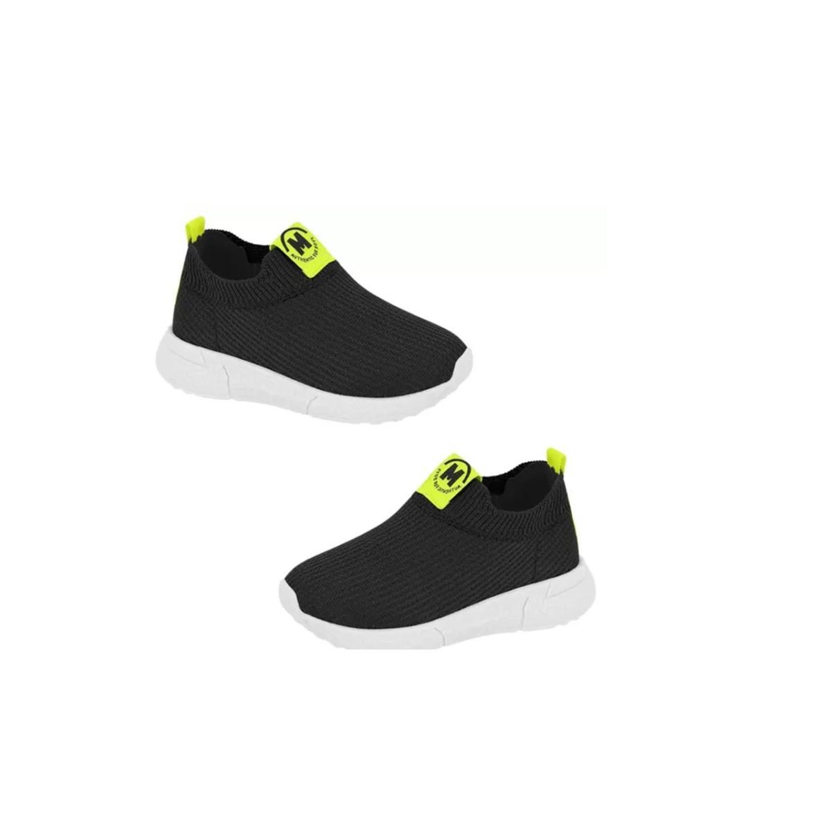 Imagem 2 do produto Tênis Calce Fácil Preto Esportivo Molekinho