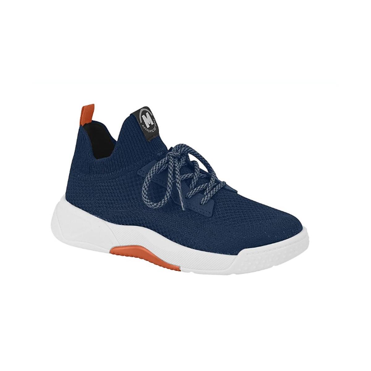 Imagem 1 do produto Tênis Masculino Knit Infantil Marinho Molekinho