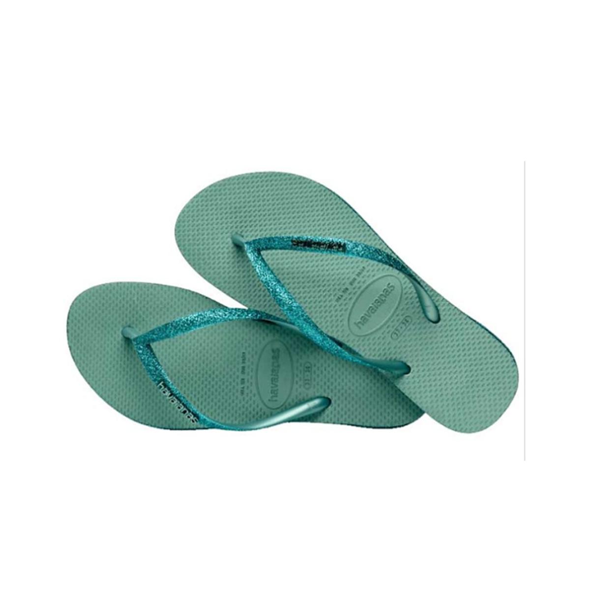 Imagem 2 do produto Chinelo Feminino Glitter Slim Sparkle II Argila Havaianas