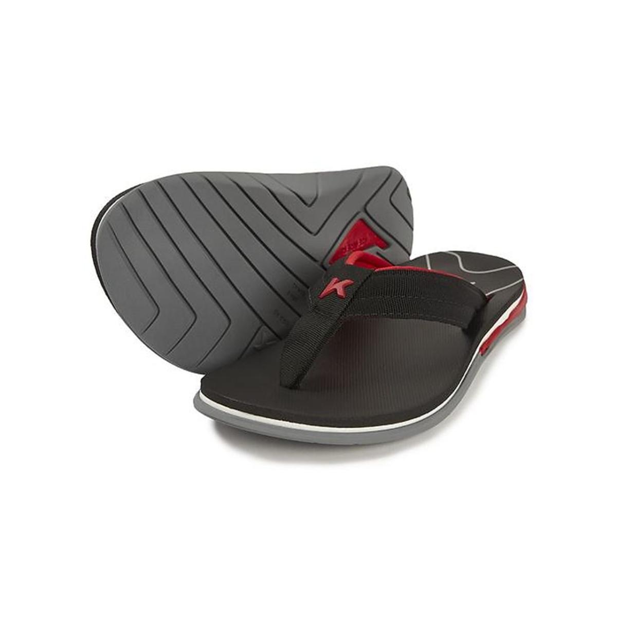 Imagem 1 do produto Chinelo Masculino Action DIJ-03 Gel Preto/Vermelho Kenner