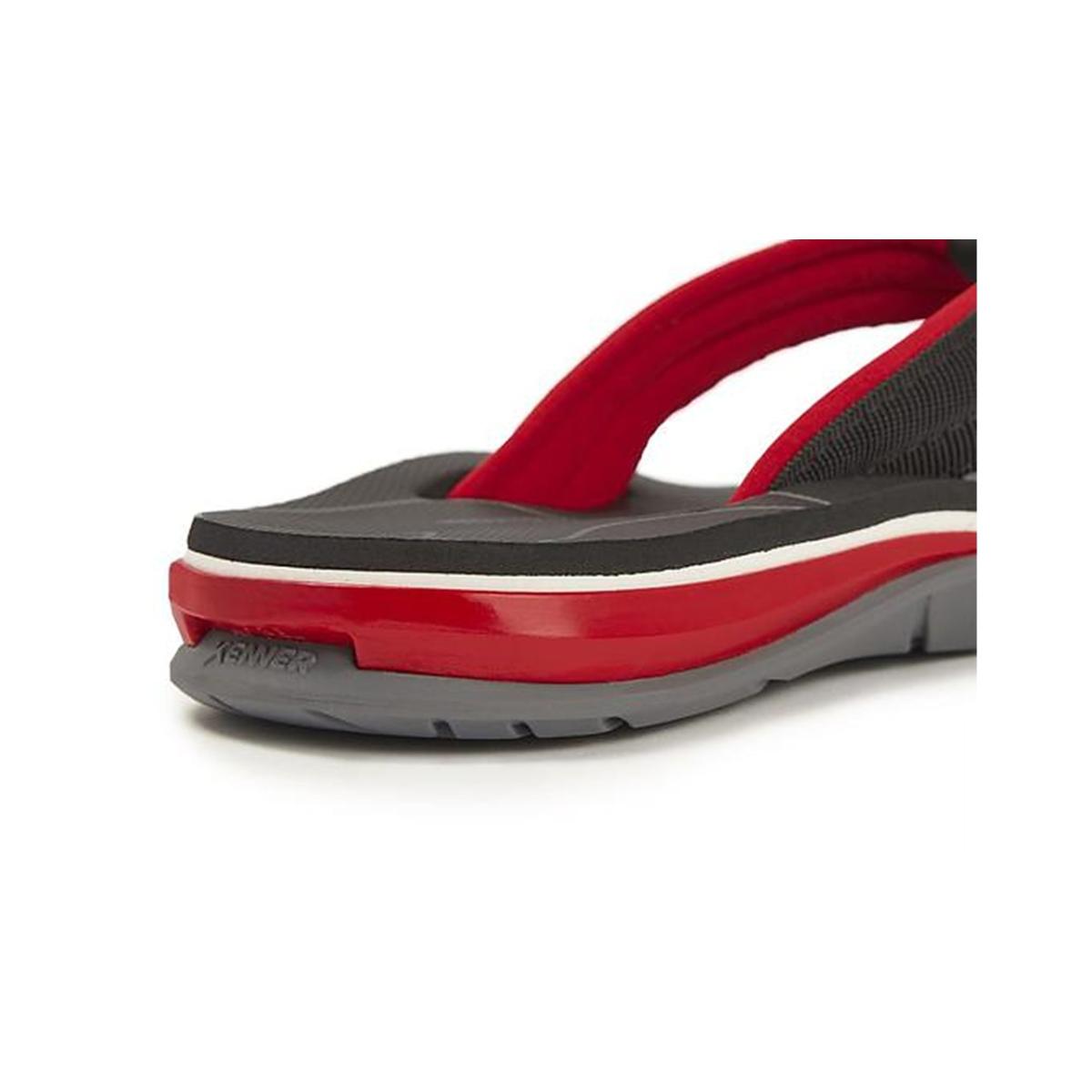 Imagem 3 do produto Chinelo Masculino Action DIJ-03 Gel Preto/Vermelho Kenner