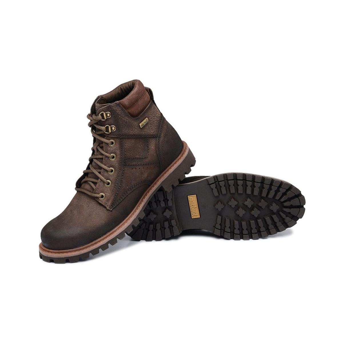 Imagem 3 do produto Coturno Masculino Cano Alta Tarma 02  Café Macboot