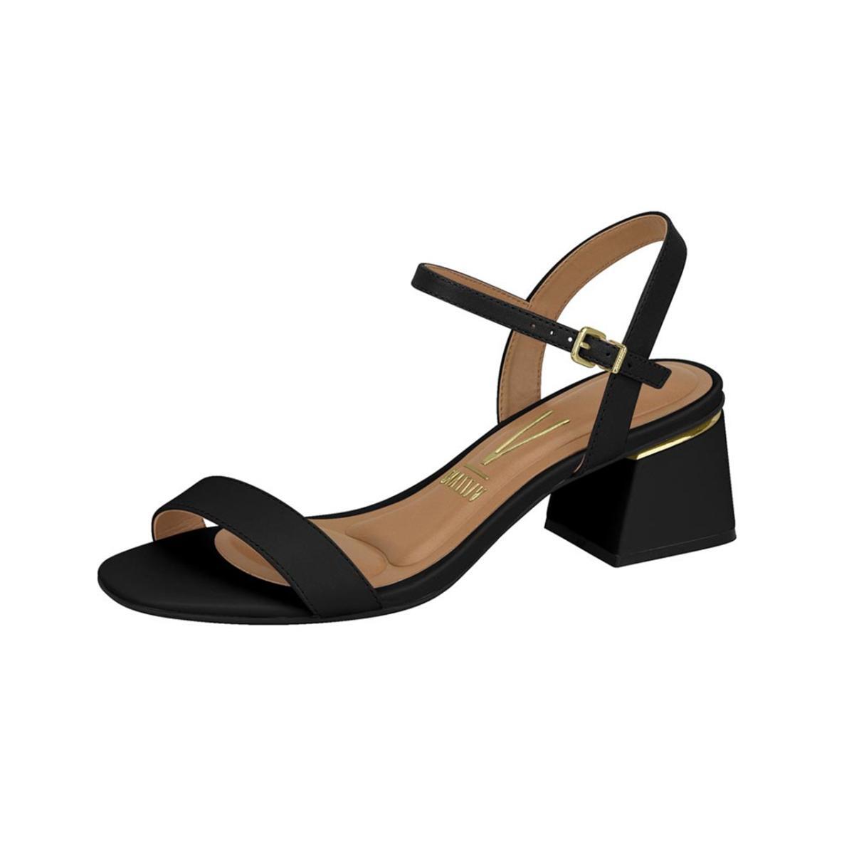 Imagem 2 do produto Sandália Feminina Casual Salto Médio Vizzano 020953