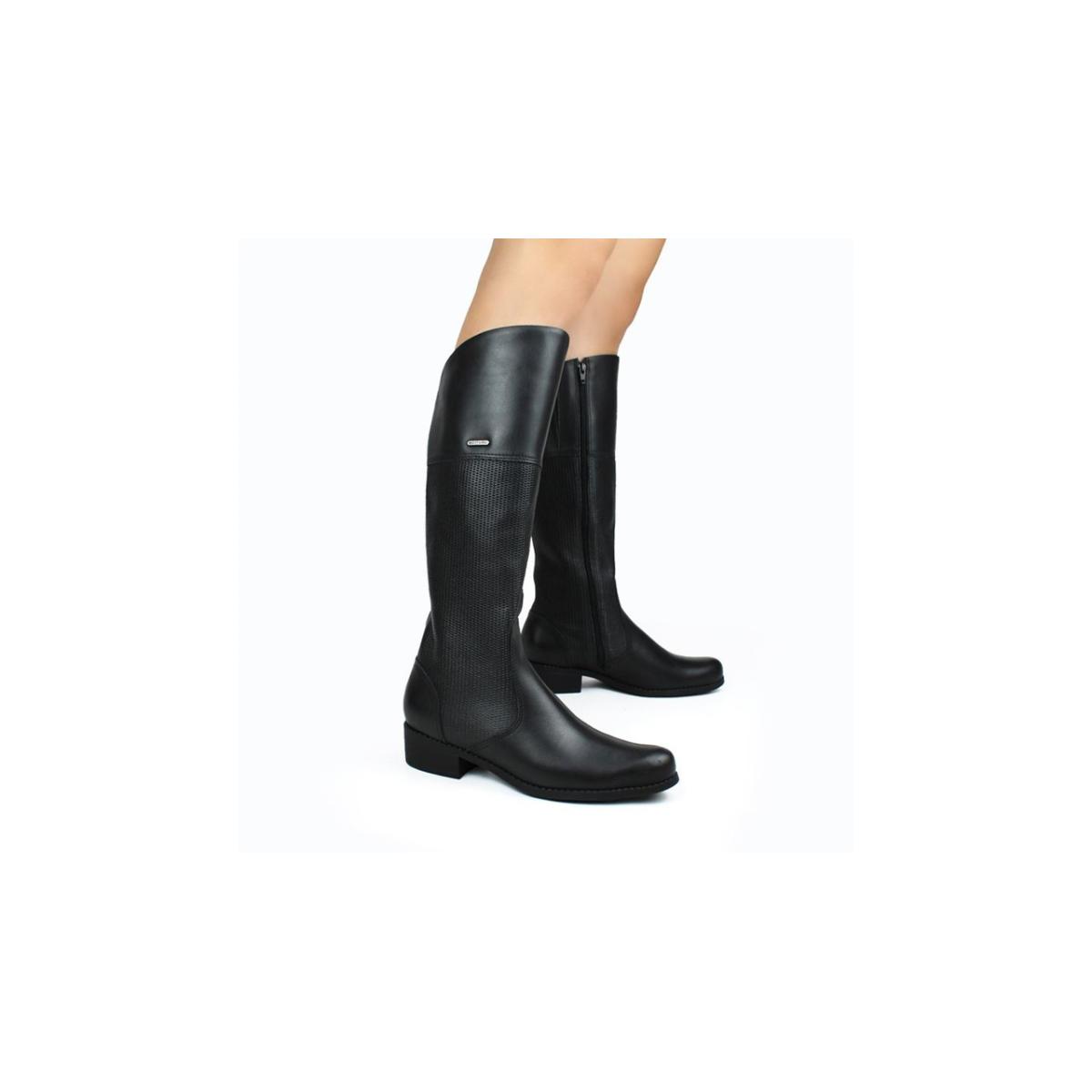 Imagem 4 do produto Bota Cano Longo Couro Atanado Napoli 022665