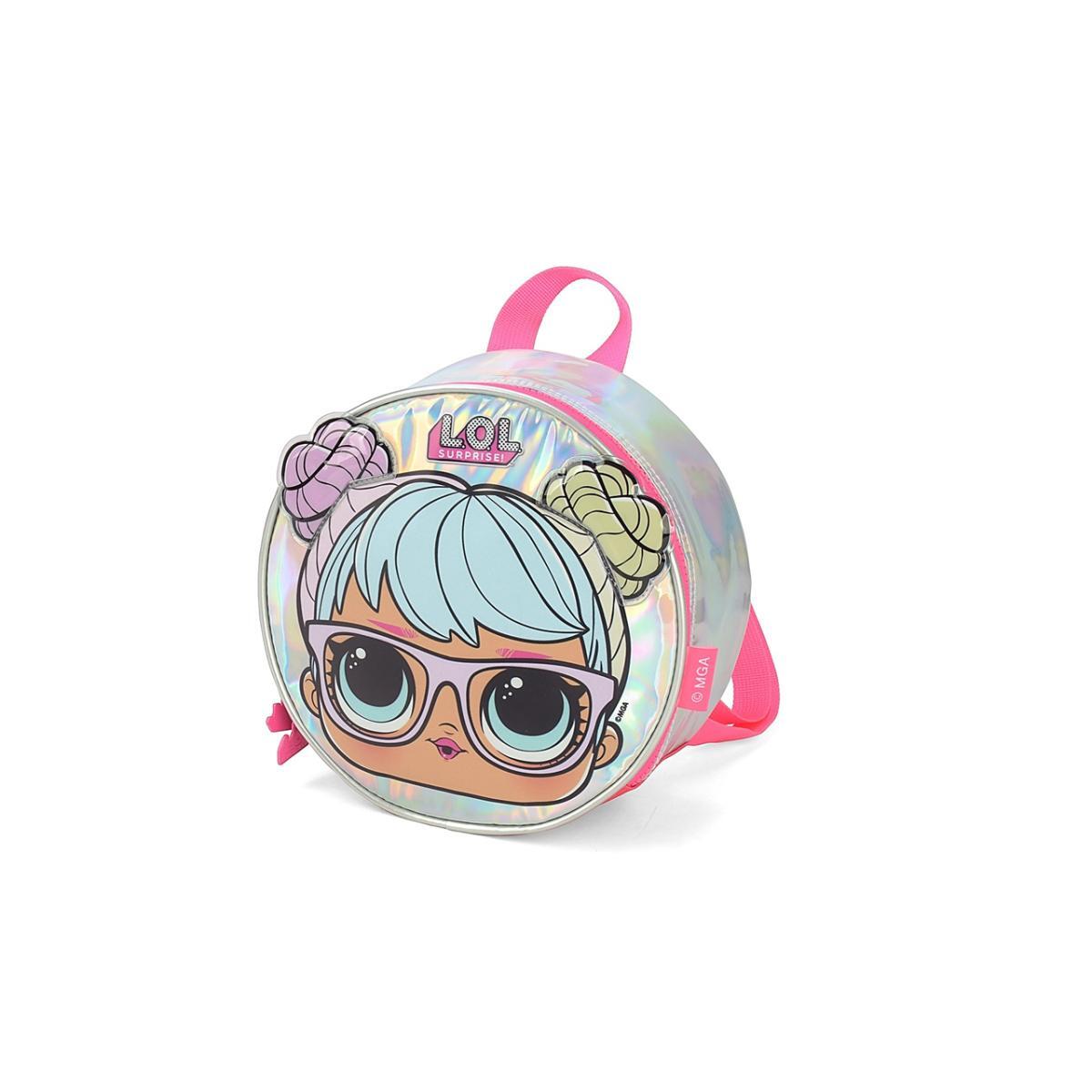 Imagem 2 do produto Lancheira Térmica Feminina Holográfico Lol Rosa Luxcel