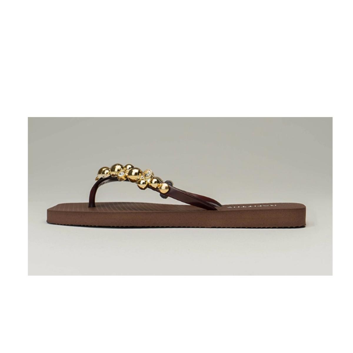 Imagem 3 do produto Chinelo Pedraria Golden Balls Rafitthy 022400