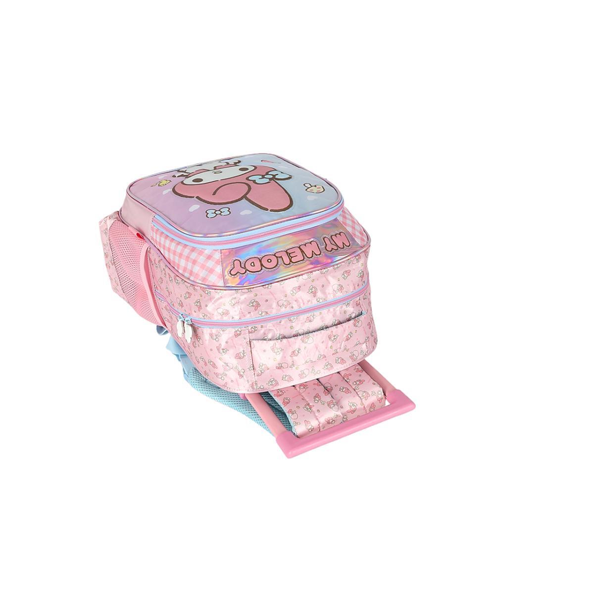 Imagem 5 do produto Mochila Rodinhas Infantil Acetinada My Melody Luxcel 021733