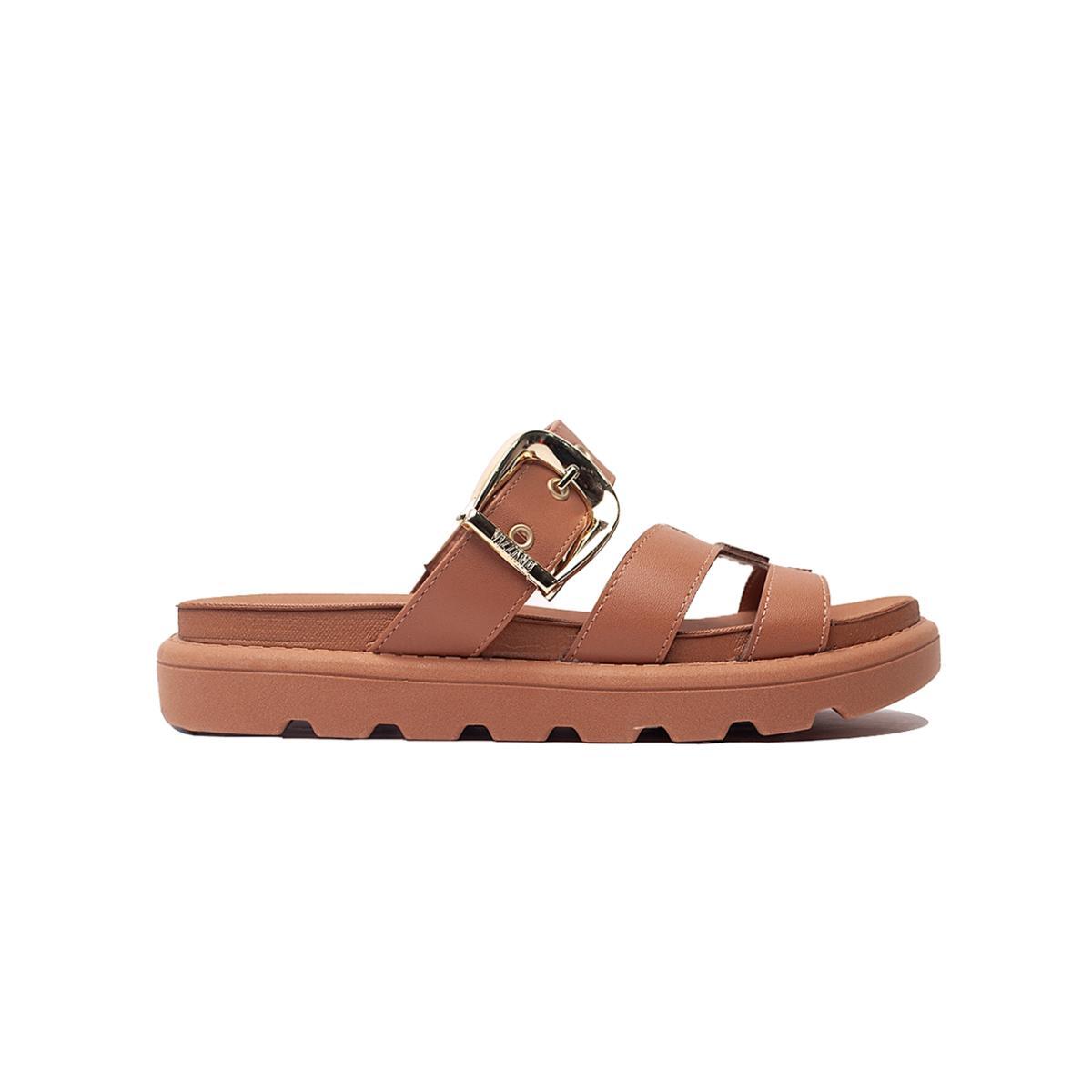 Imagem 1 do produto Papete Tratorada Feminina Fivela Vizzano 020516